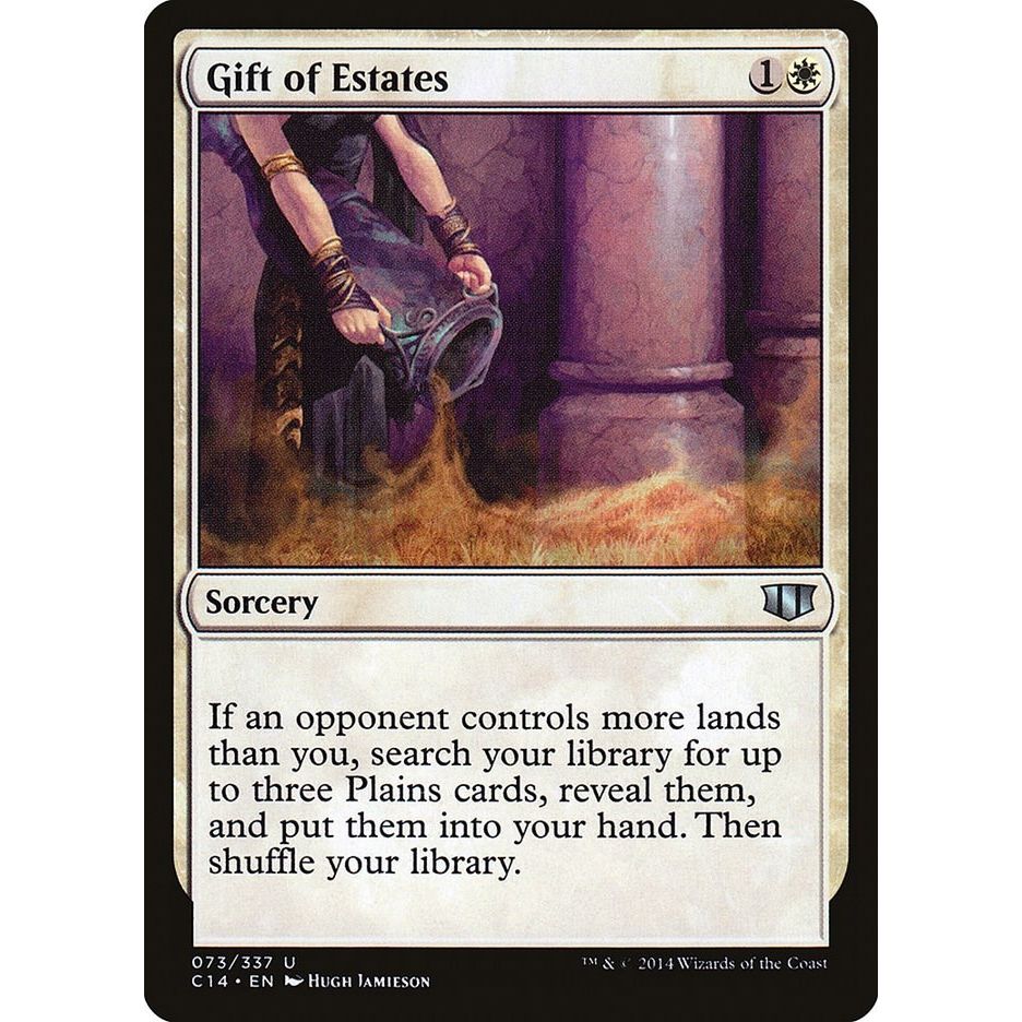 Image for Gift of Estates (73) (C14) - Magic: The Gathering