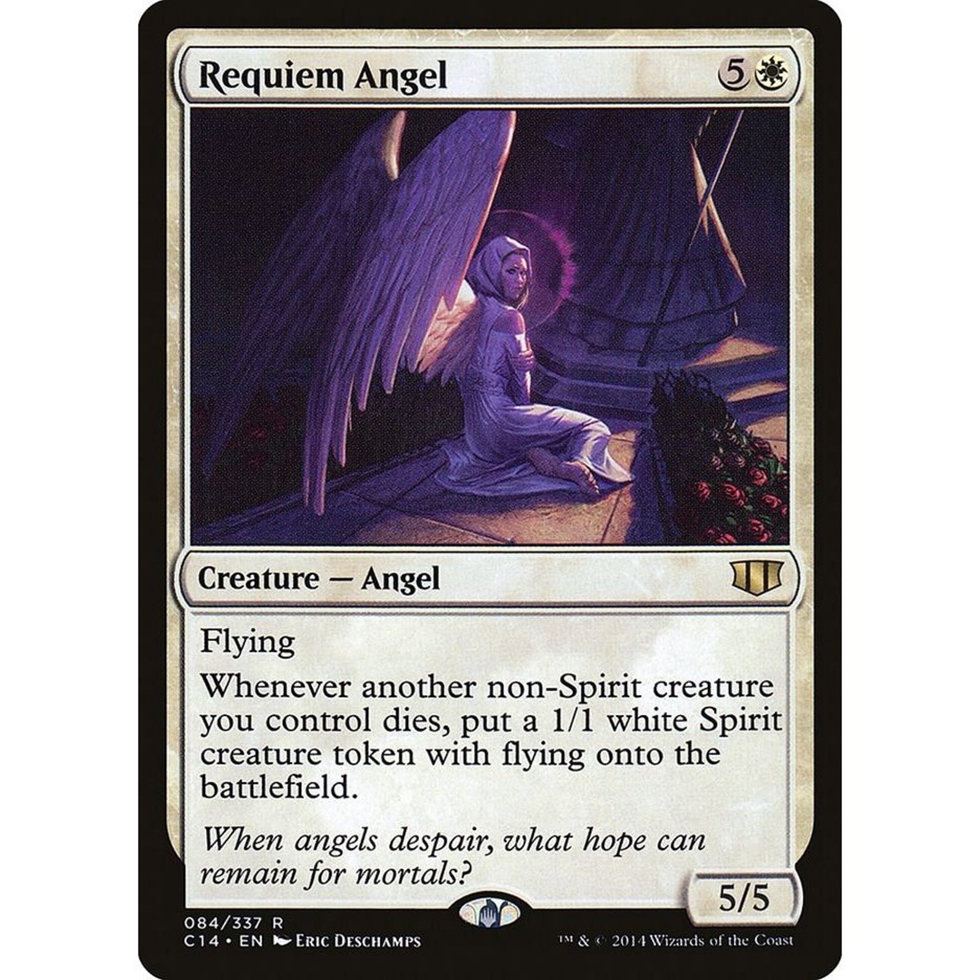 Image for Requiem Angel (84) (C14) - Magic: The Gathering