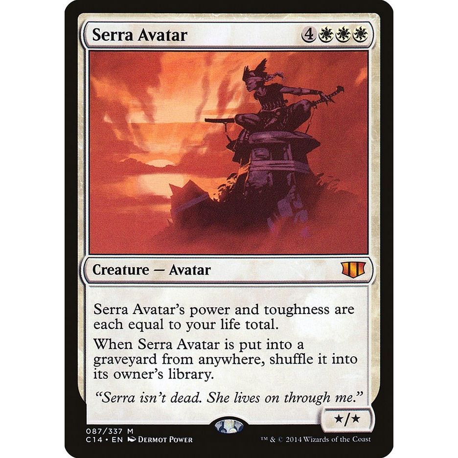 Image for Serra Avatar (87) (C14) - Magic: The Gathering