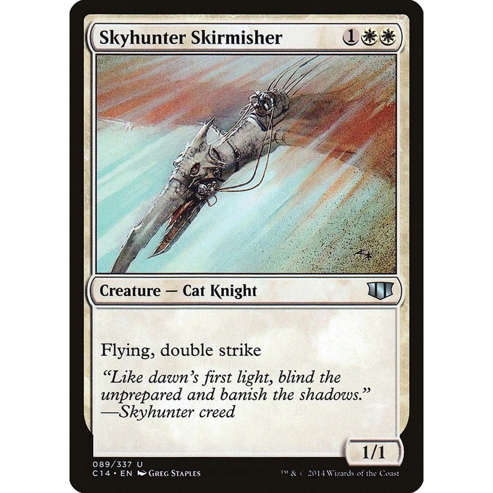 Image for Skyhunter Skirmisher (89) (C14) - Magic: The Gathering