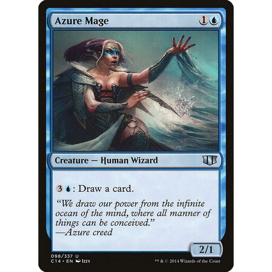 Image for Azure Mage (98) (C14) - Magic: The Gathering
