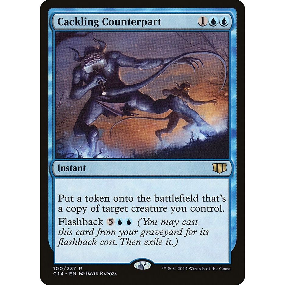 Image for Cackling Counterpart (100) (C14) - Magic: The Gathering