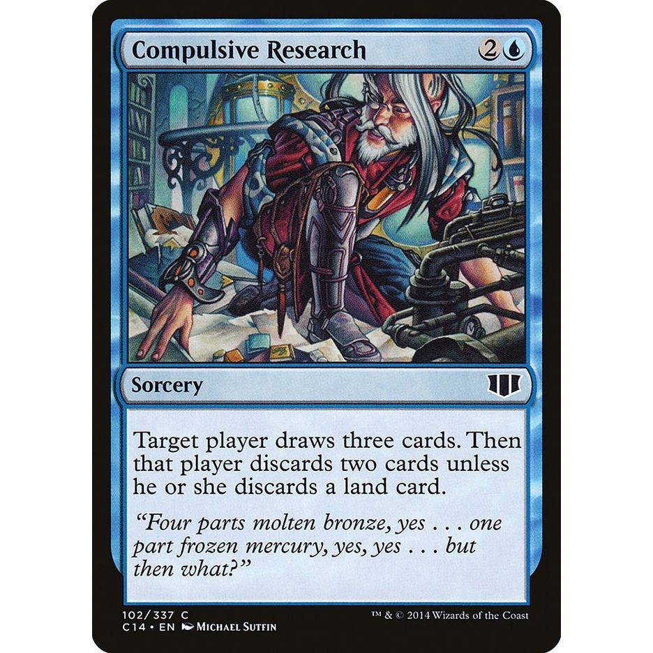 Image for Compulsive Research (102) (C14) - Magic: The Gathering