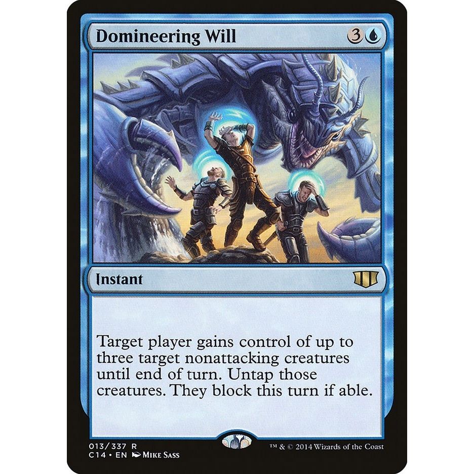 Image for Domineering Will (13) (C14) - Magic: The Gathering