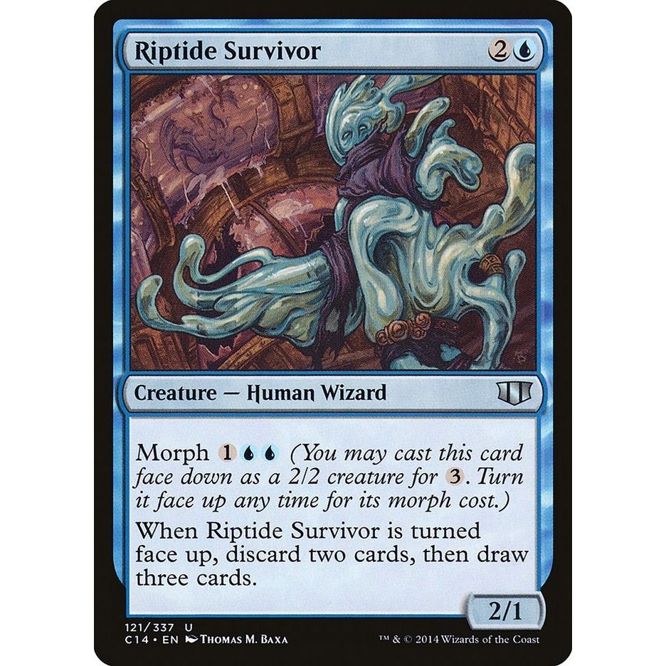 Image for Riptide Survivor (121) (C14) - Magic: The Gathering