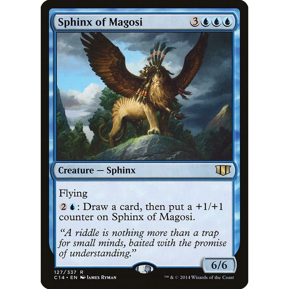 Image for Sphinx of Magosi (127) (C14) - Magic: The Gathering