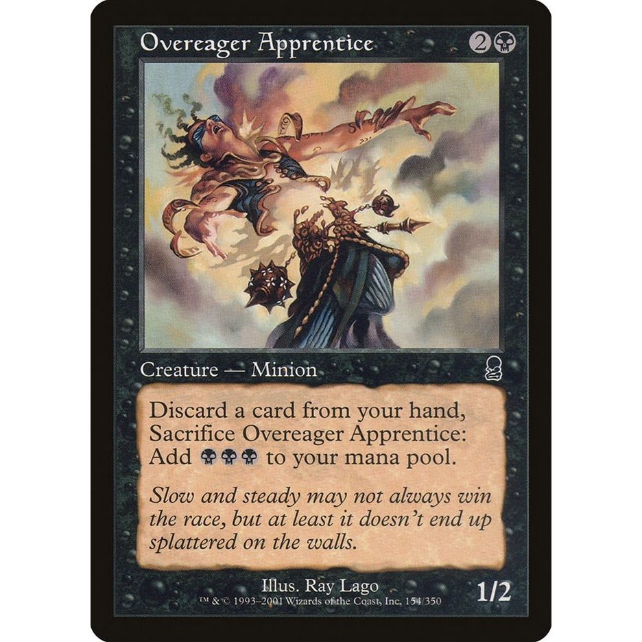 Image for Overeager Apprentice (154) (ODY) - Magic: The Gathering
