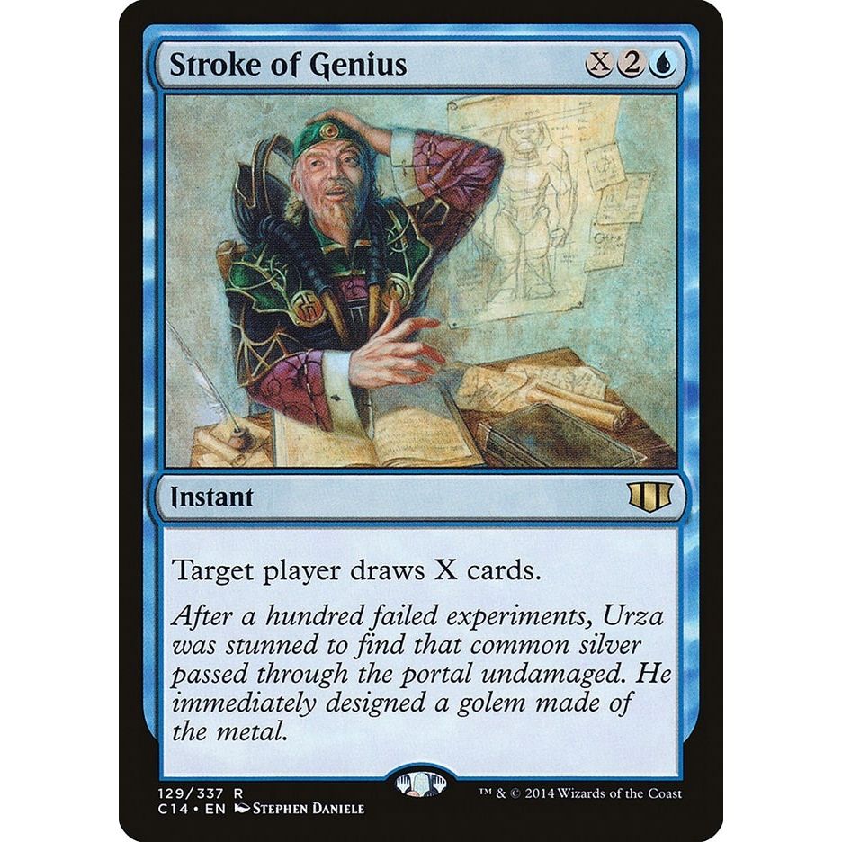 Image for Stroke of Genius (129) (C14) - Magic: The Gathering