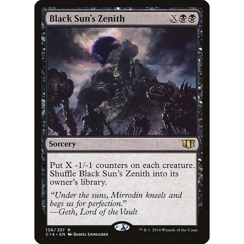 Image for Black Sun's Zenith (136) (C14) - Magic: The Gathering