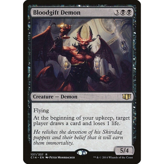 Image for Bloodgift Demon (137) (C14) - Magic: The Gathering