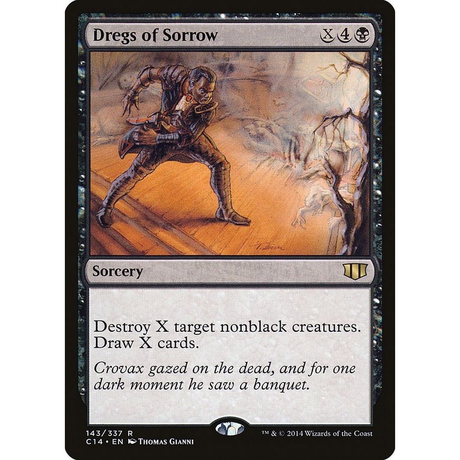 Image for Dregs of Sorrow (143) (C14) - Magic: The Gathering
