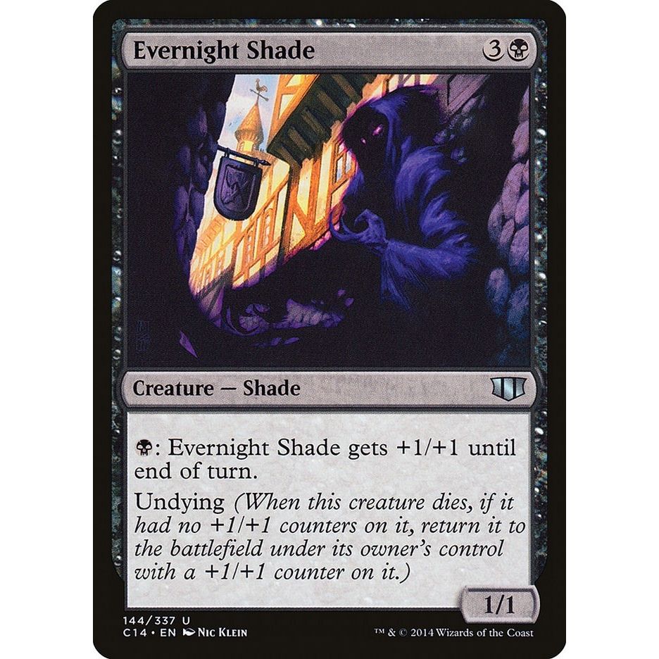 Image for Evernight Shade (144) (C14) - Magic: The Gathering