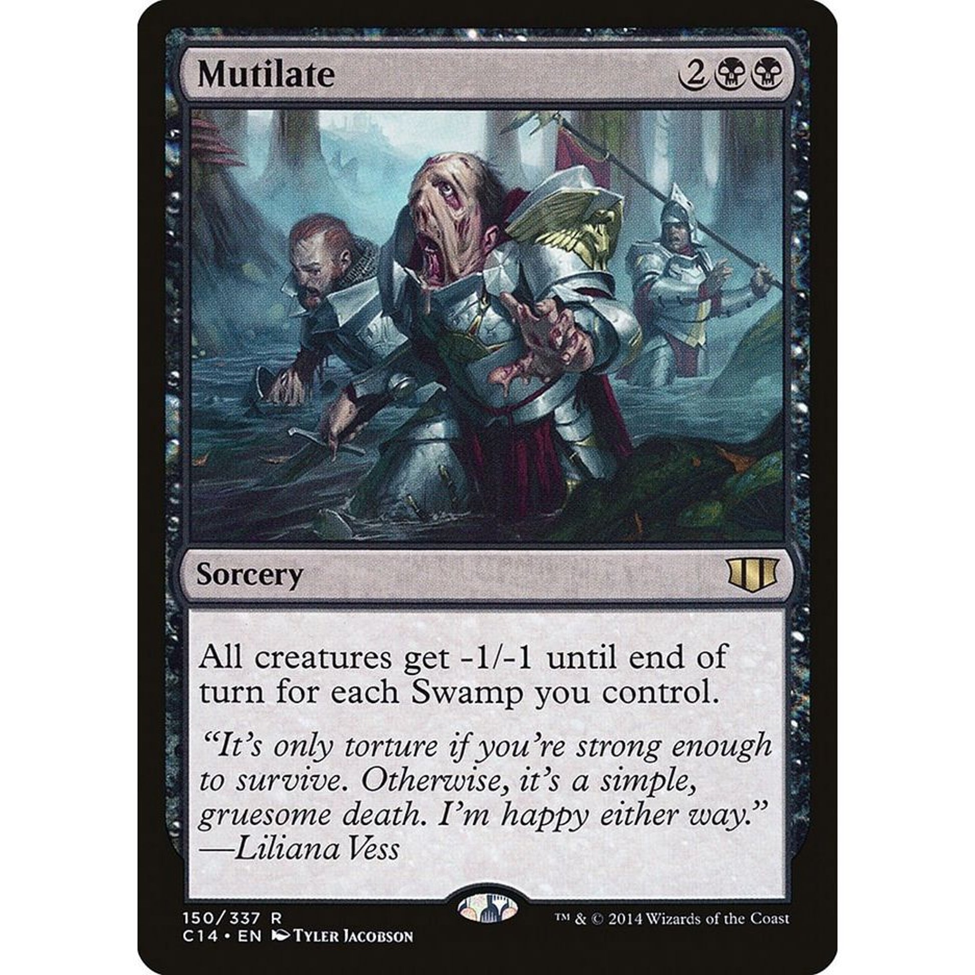 Image for Mutilate (150) (C14) - Magic: The Gathering