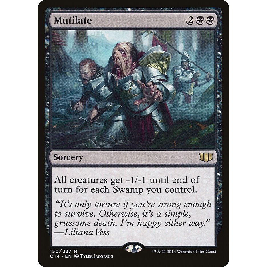 Image for Mutilate (150) (C14) - Magic: The Gathering
