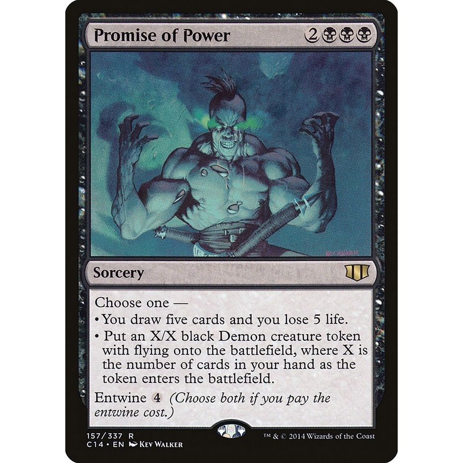 Image for Promise of Power (157) (C14) - Magic: The Gathering