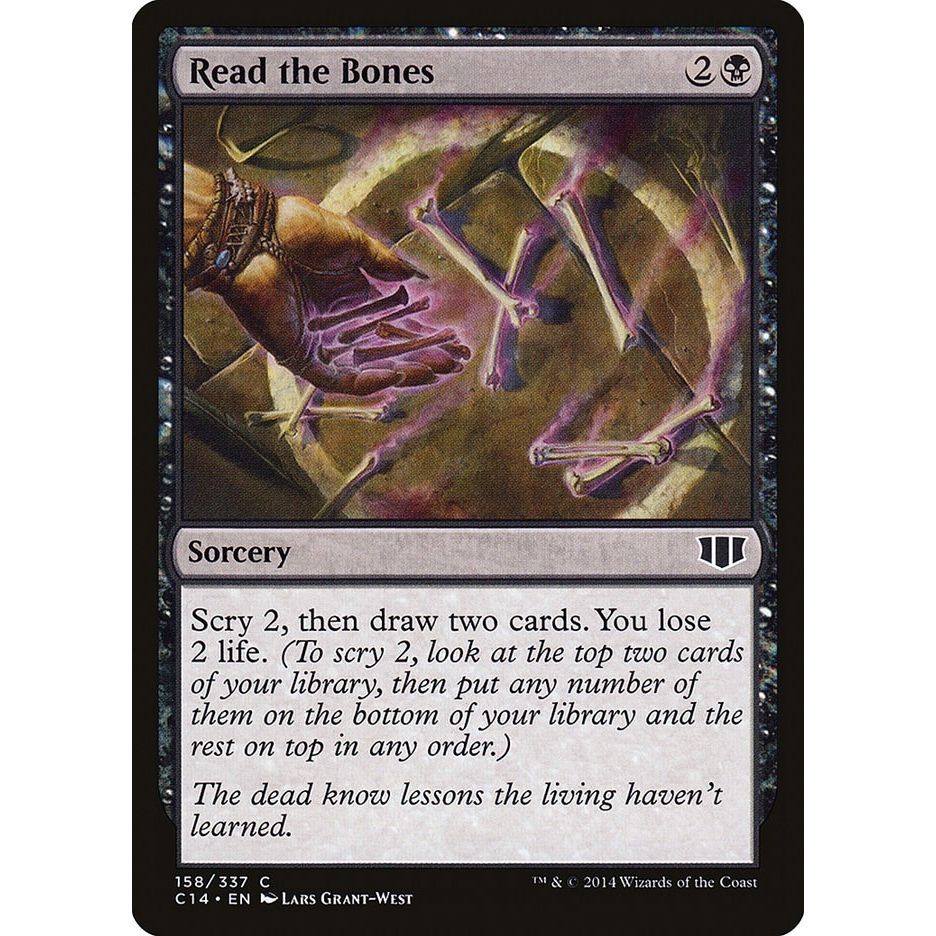 Image for Read the Bones (158) (C14) - Magic: The Gathering