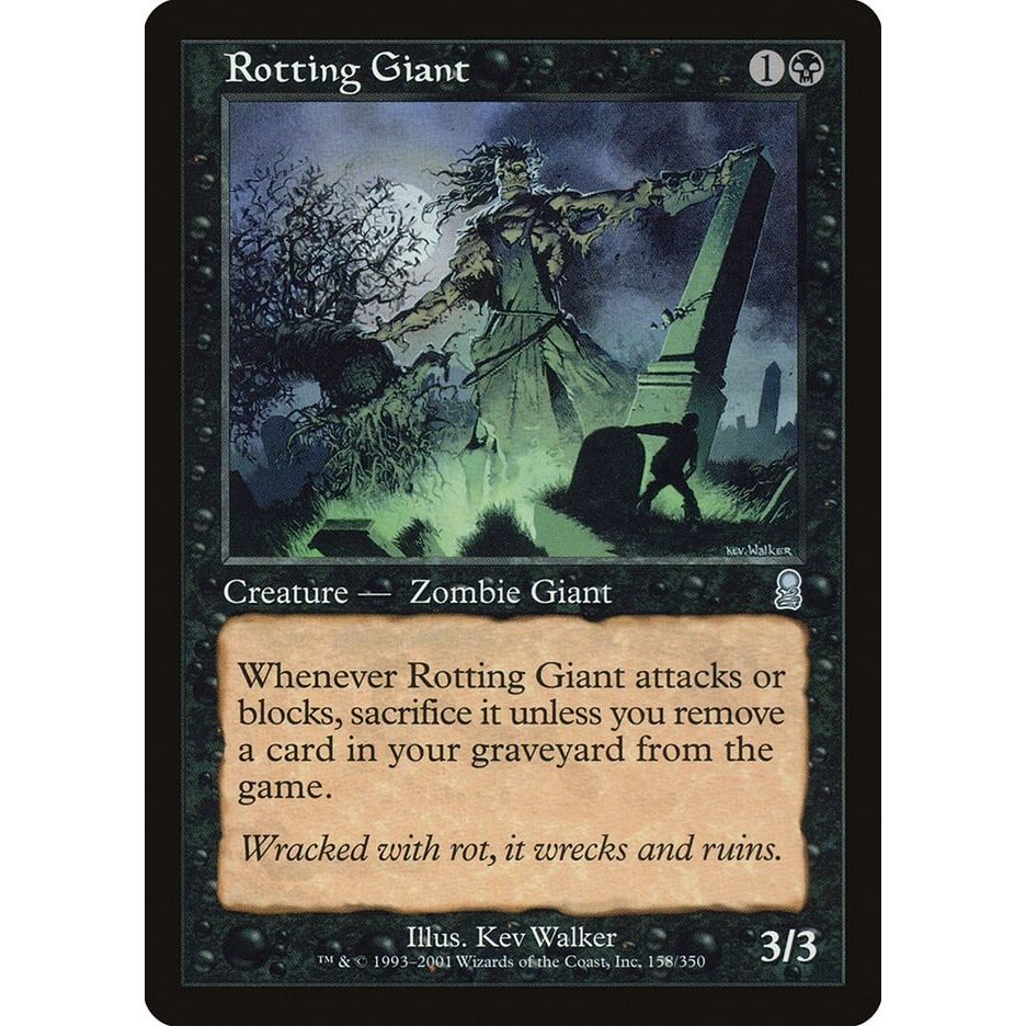 Image for Rotting Giant (158) (ODY) - Magic: The Gathering