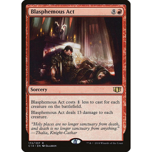 Image for Blasphemous Act (172) (C14) - Magic: The Gathering