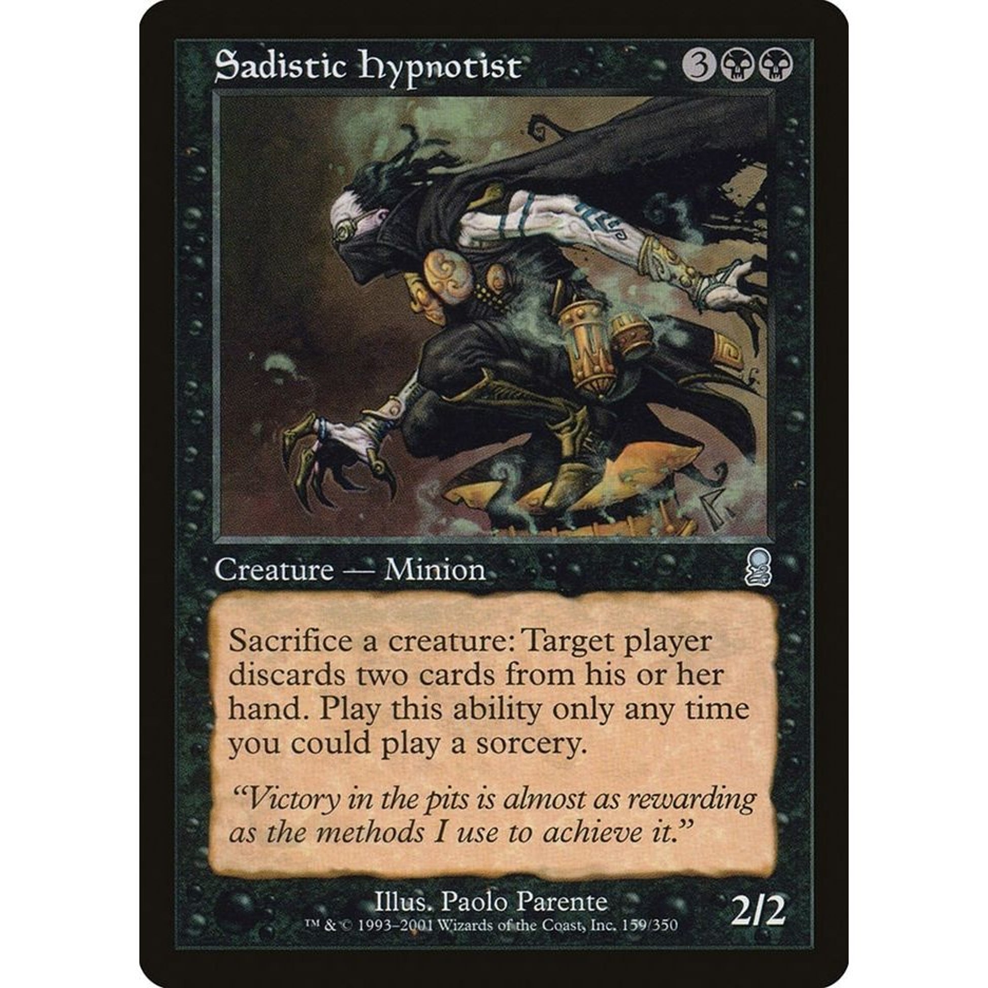 Image for Sadistic Hypnotist (159) (ODY) - Magic: The Gathering