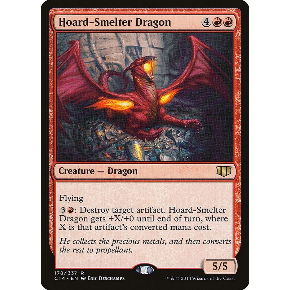Image for Hoard-Smelter Dragon (178) (C14) - Magic: The Gathering