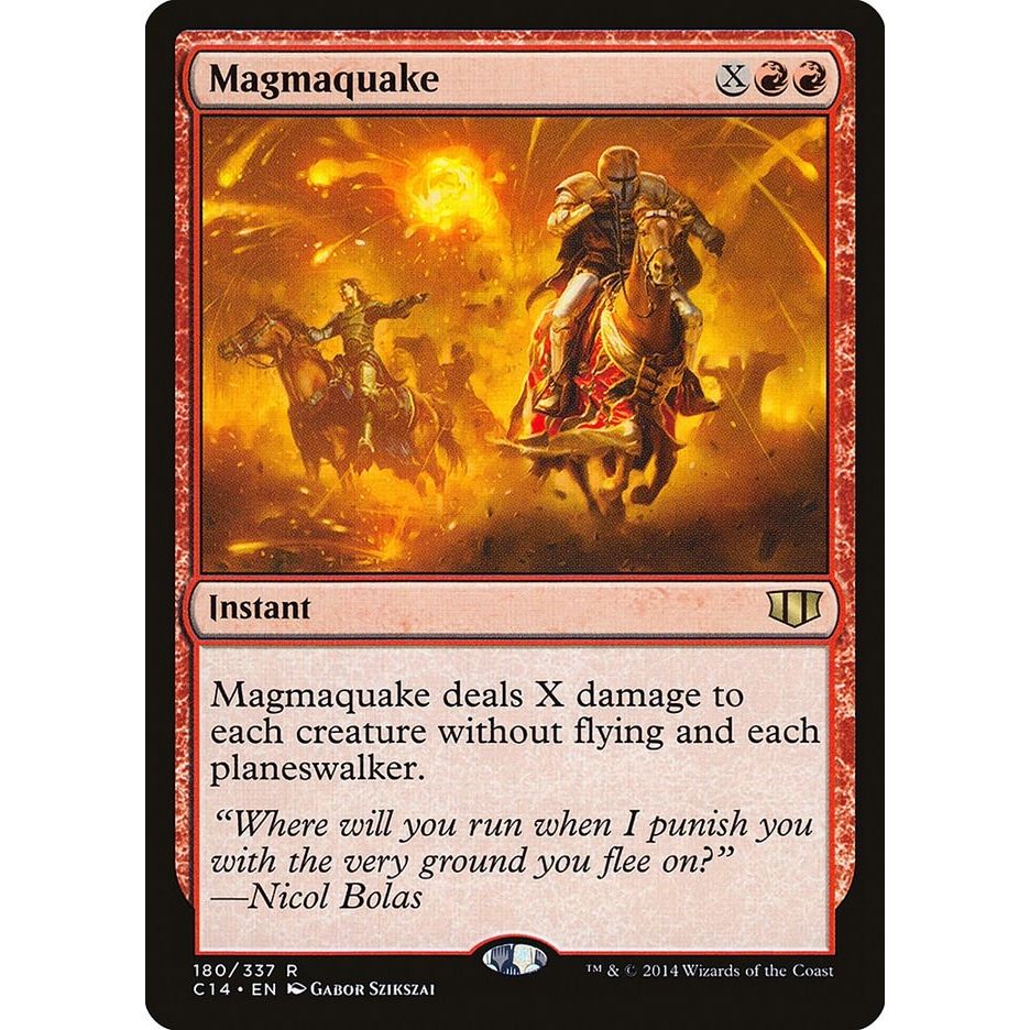 Image for Magmaquake (180) (C14) - Magic: The Gathering