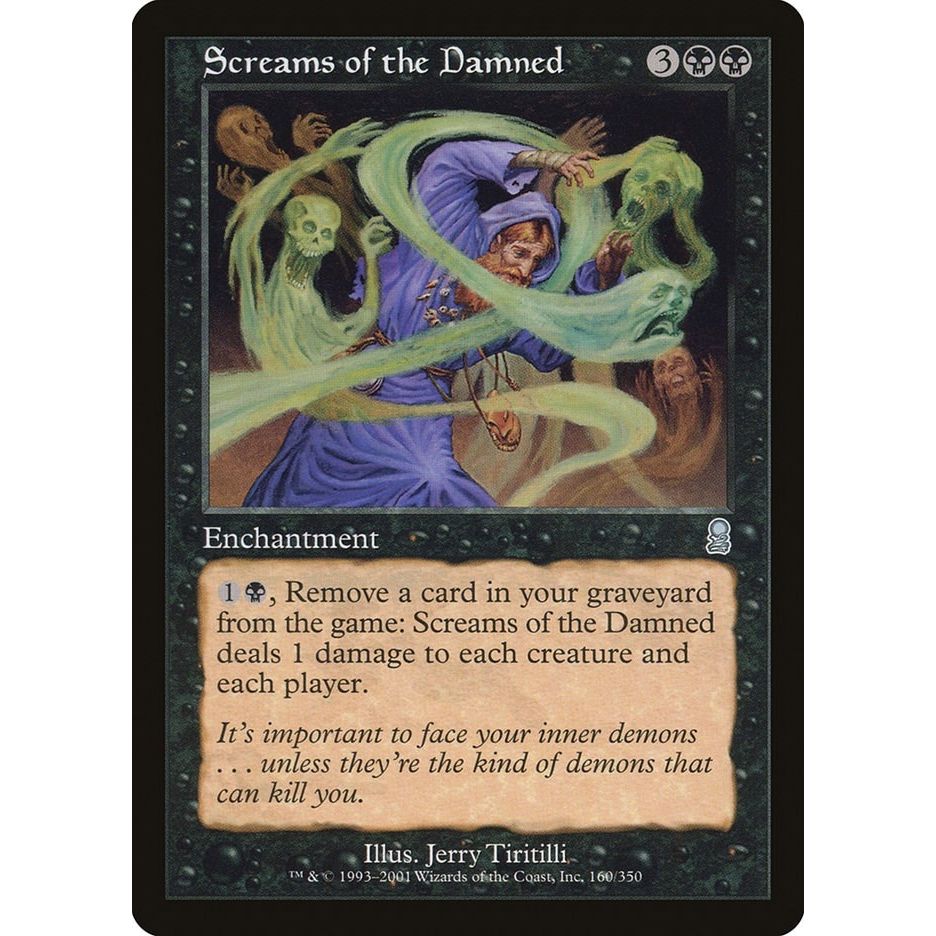 Image for Screams of the Damned (160) (ODY) - Magic: The Gathering