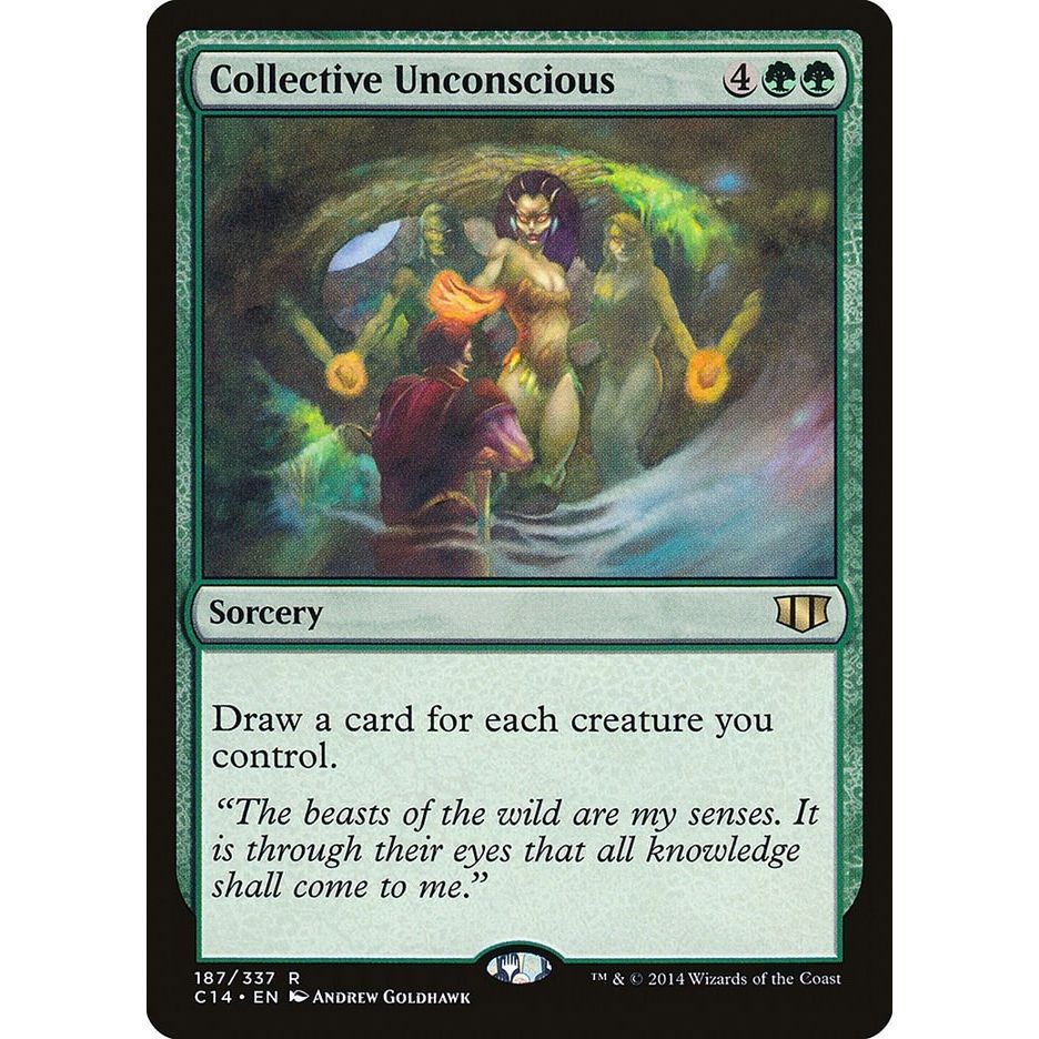 Image for Collective Unconscious (187) (C14) - Magic: The Gathering