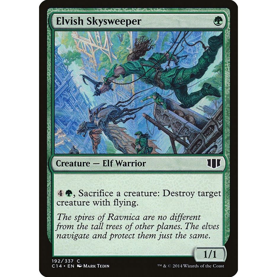 Image for Elvish Skysweeper (192) (C14) - Magic: The Gathering