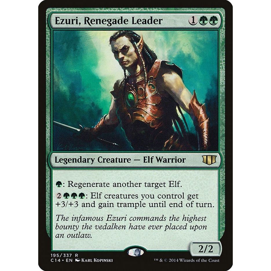 Image for Ezuri, Renegade Leader (195) (C14) - Magic: The Gathering