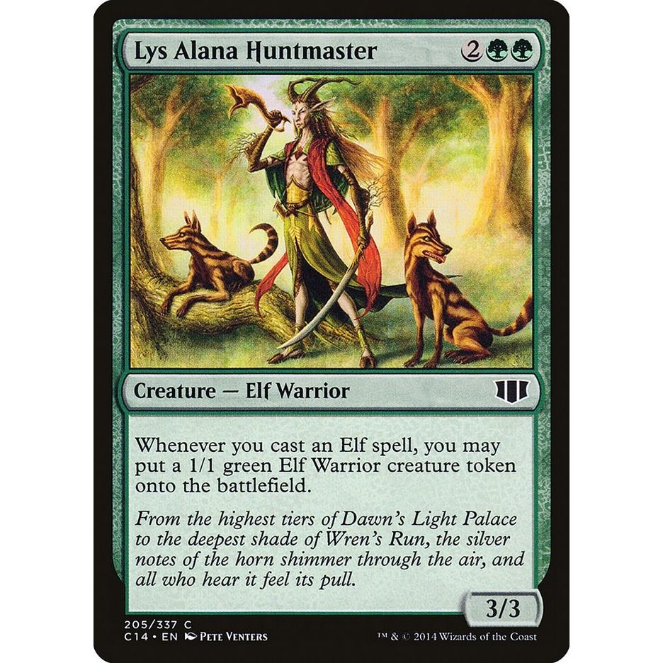 Image for Lys Alana Huntmaster (205) (C14) - Magic: The Gathering