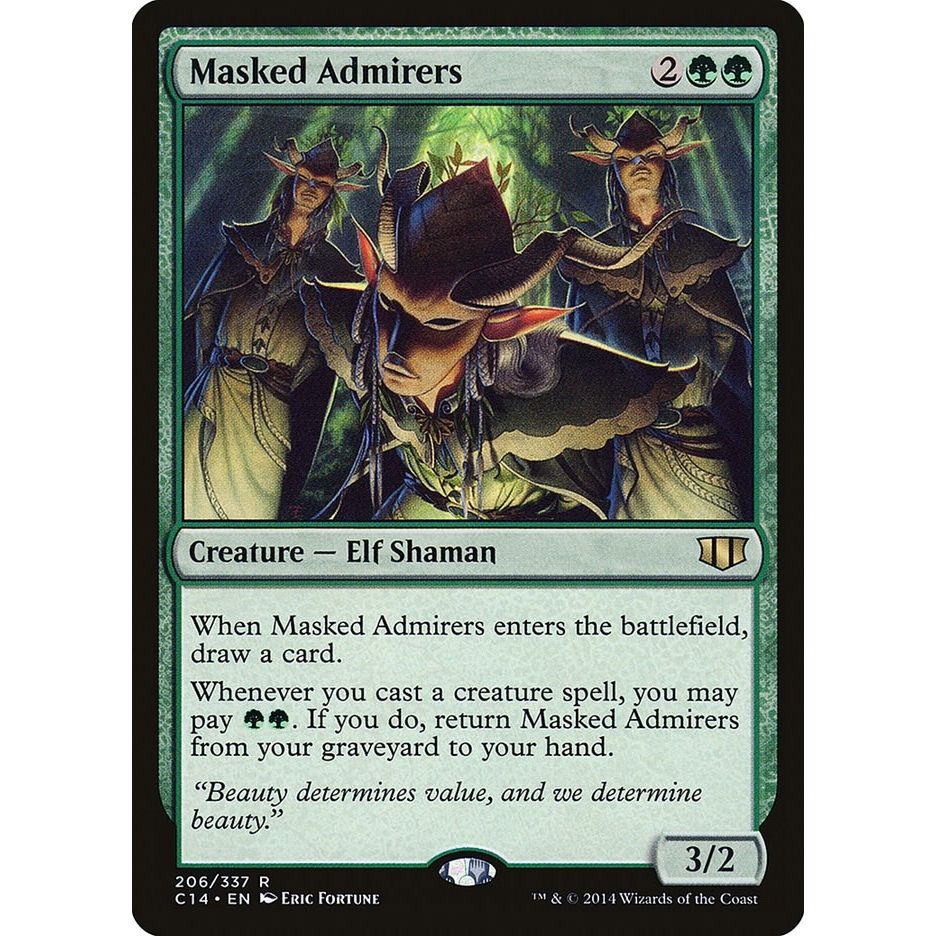Image for Masked Admirers (206) (C14) - Magic: The Gathering
