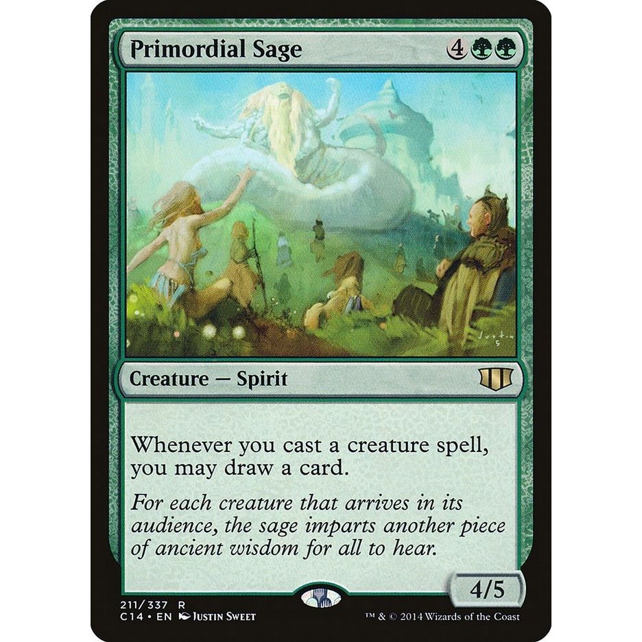 Image for Primordial Sage (211) (C14) - Magic: The Gathering