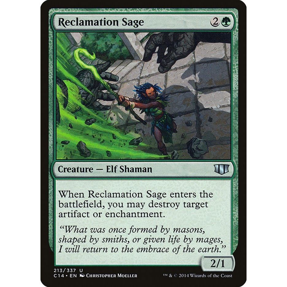 Image for Reclamation Sage (213) (C14) - Magic: The Gathering