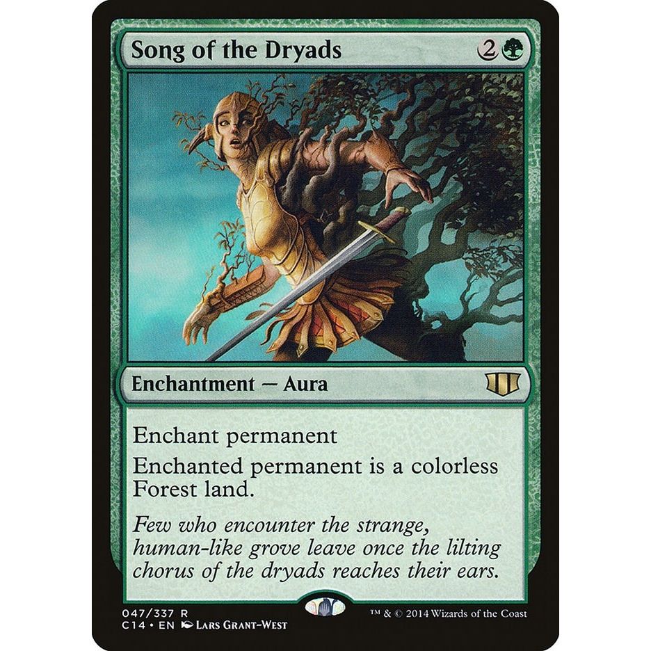 Image for Song of the Dryads (47) (C14) - Magic: The Gathering