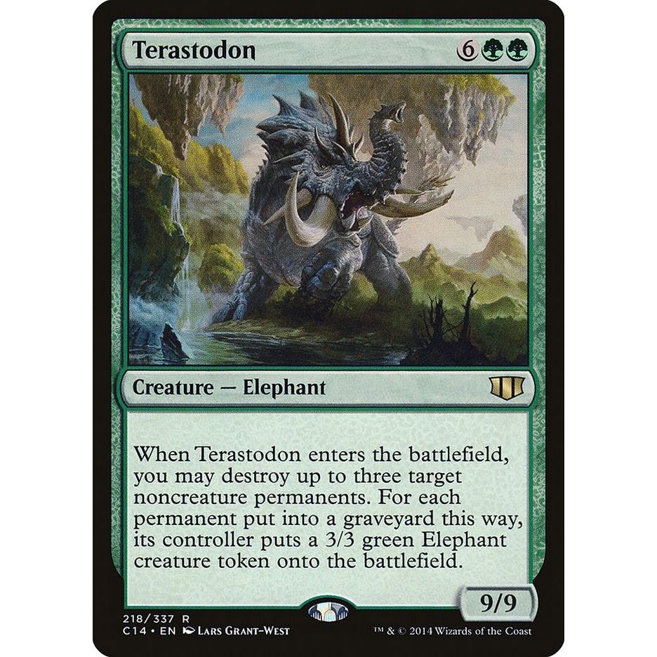 Image for Terastodon (218) (C14) - Magic: The Gathering