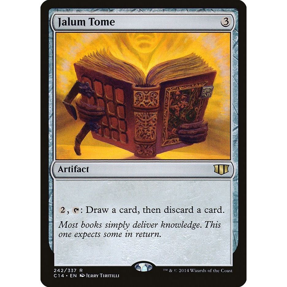 Image for Jalum Tome (242) (C14) - Magic: The Gathering