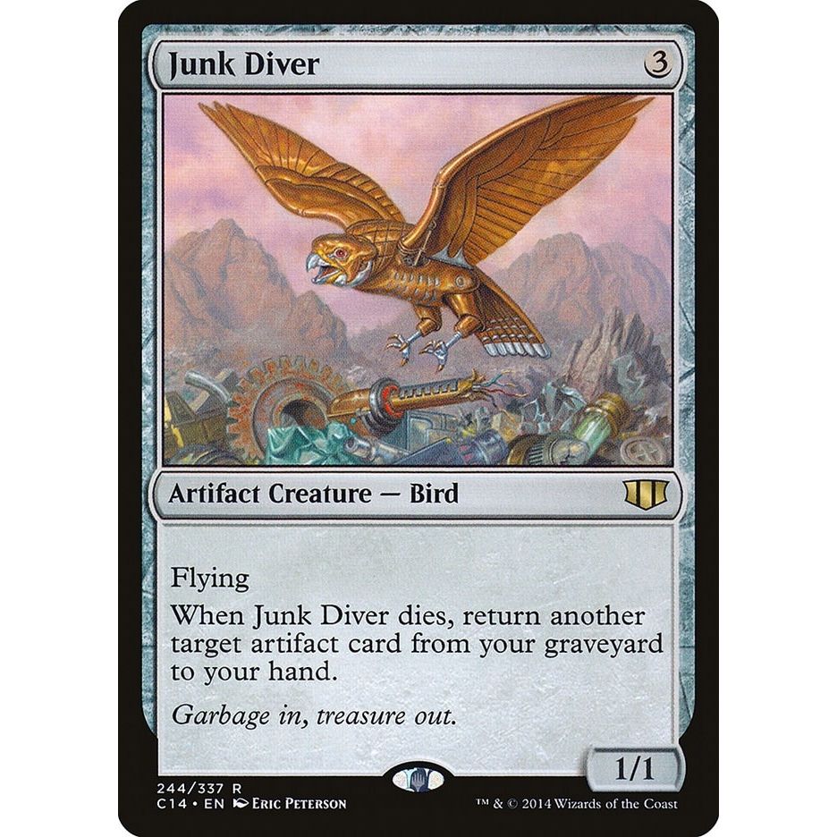 Image for Junk Diver (244) (C14) - Magic: The Gathering