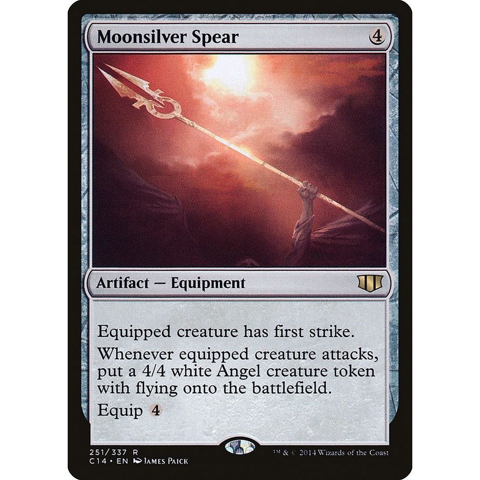 Image for Moonsilver Spear (251) (C14) - Magic: The Gathering