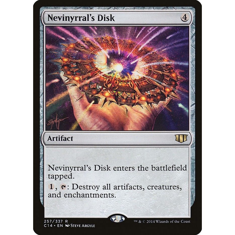 Image for Nevinyrral's Disk (257) (C14) - Magic: The Gathering