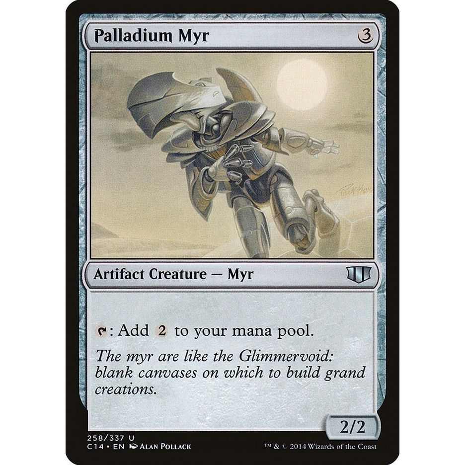 Image for Palladium Myr (258) (C14) - Magic: The Gathering