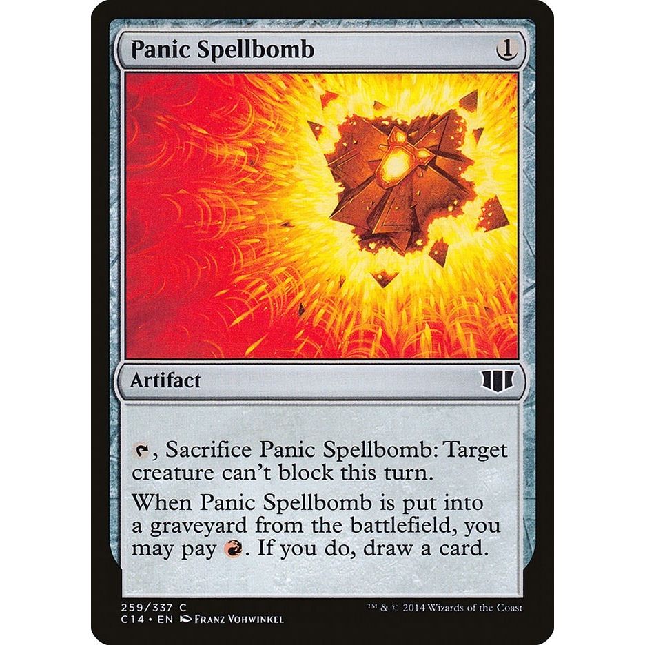 Image for Panic Spellbomb (259) (C14) - Magic: The Gathering