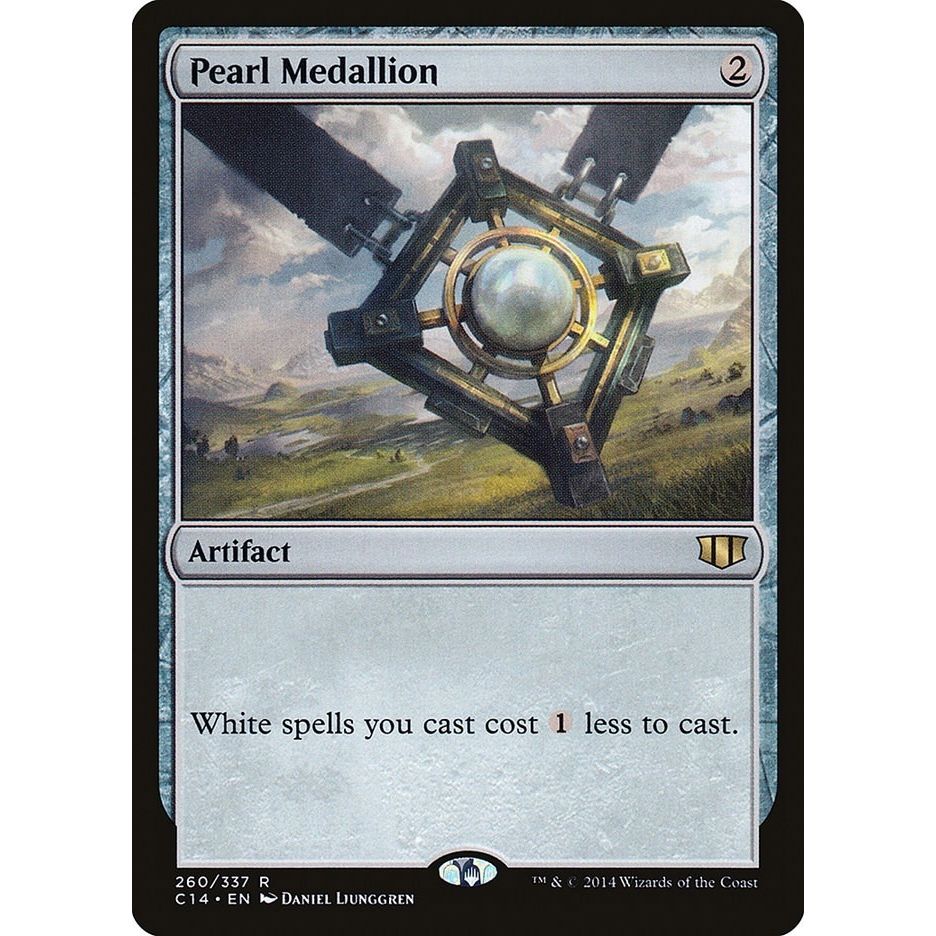 Image for Pearl Medallion (260) (C14) - Magic: The Gathering