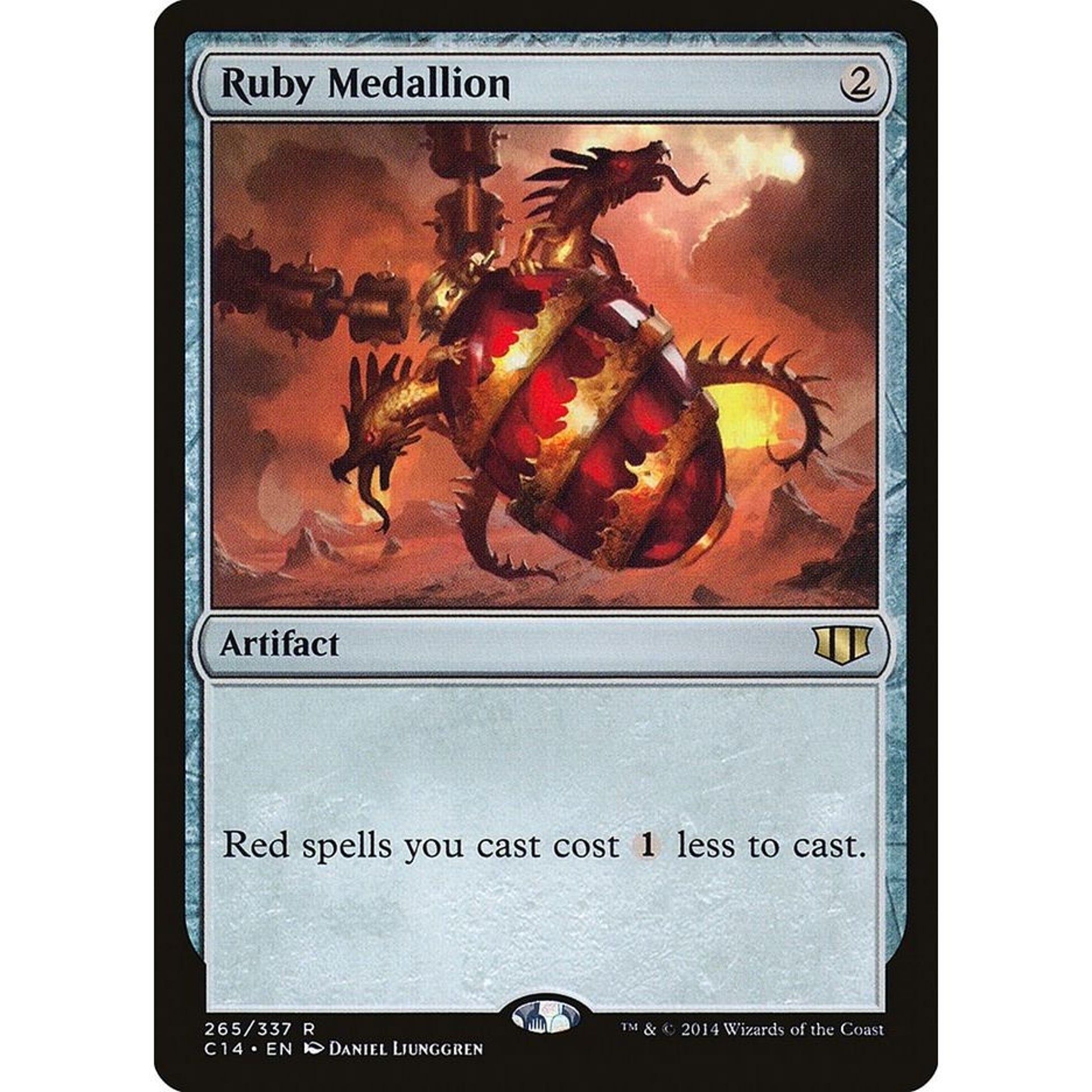 Image for Ruby Medallion (265) (C14) - Magic: The Gathering