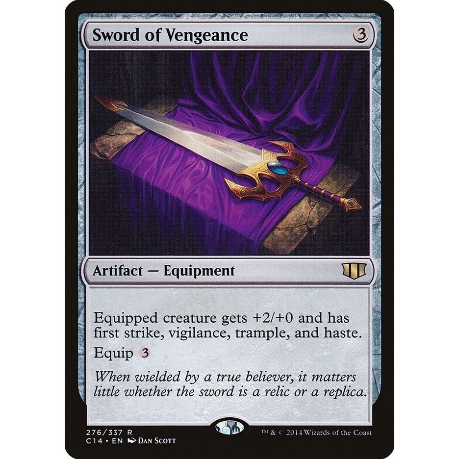 Image for Sword of Vengeance (276) (C14) - Magic: The Gathering