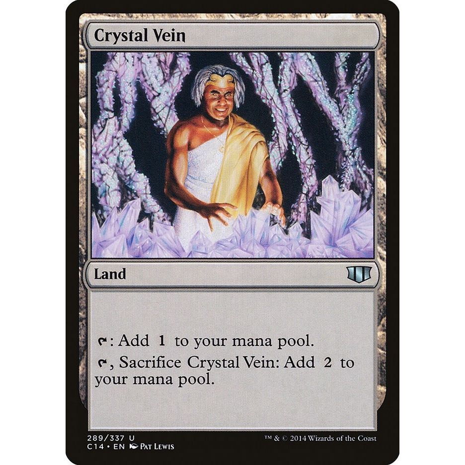 Image for Crystal Vein (289) (C14) - Magic: The Gathering