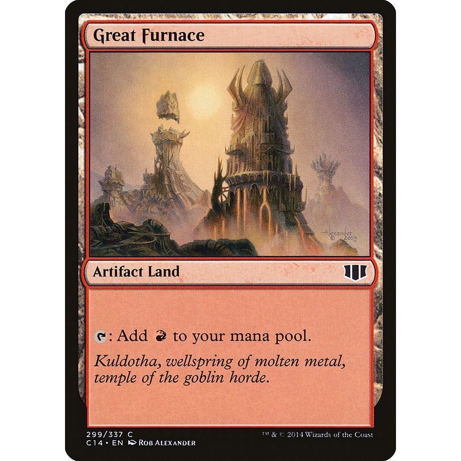 Image for Great Furnace (299) (C14) - Magic: The Gathering