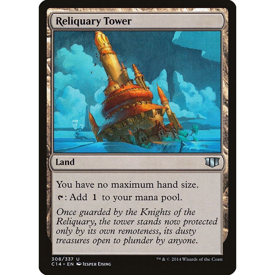 Image for Reliquary Tower (308) (C14) - Magic: The Gathering
