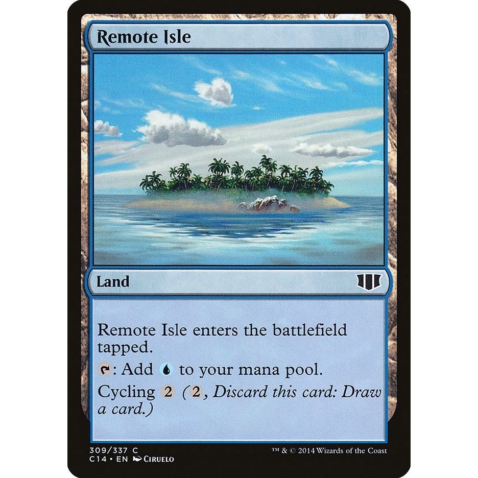Image for Remote Isle (309) (C14) - Magic: The Gathering
