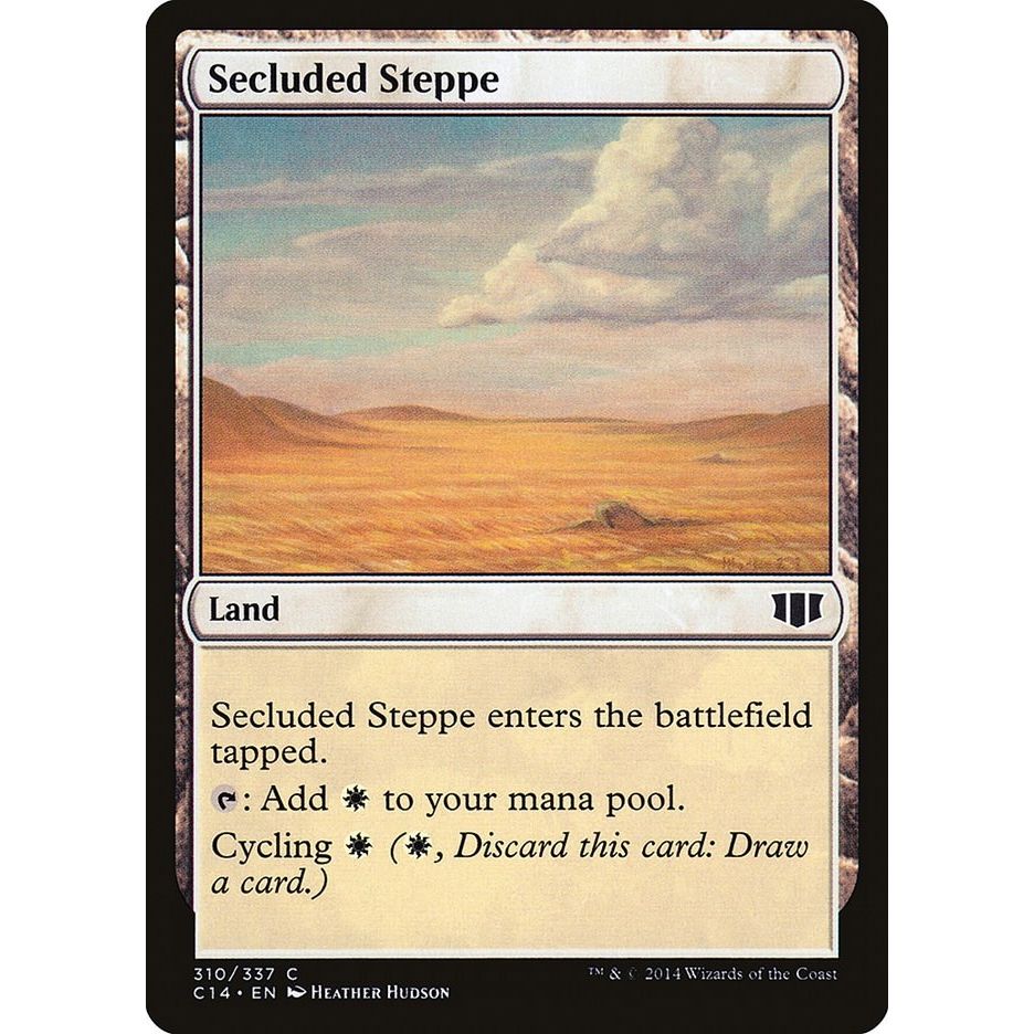 Image for Secluded Steppe (310) (C14) - Magic: The Gathering