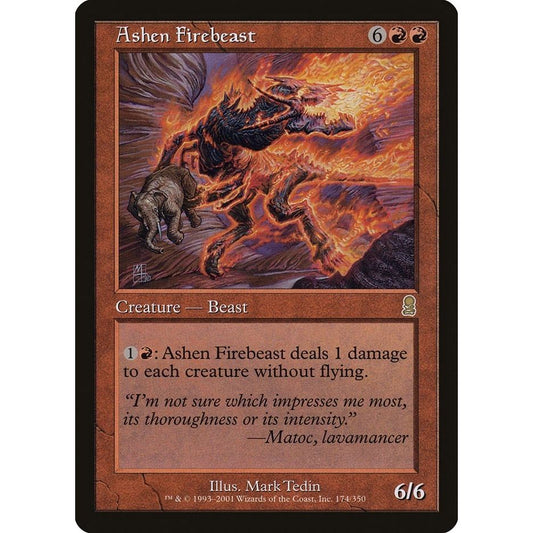 Image for Ashen Firebeast (174) (ODY) - Magic: The Gathering